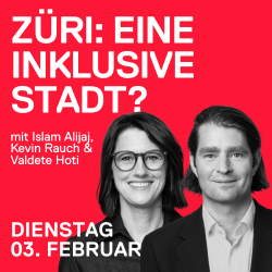 3. Februar, Ambossrampe: ''Was braucht es für ein inklusives Zürich?''